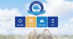 Desktop Screenshot of encinosmile.com